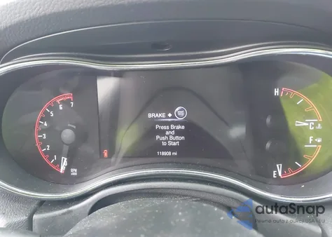 2015 Dodge Durango R/T z USA, uszkodzony, nr VIN 1C4SDJCT8FC245953